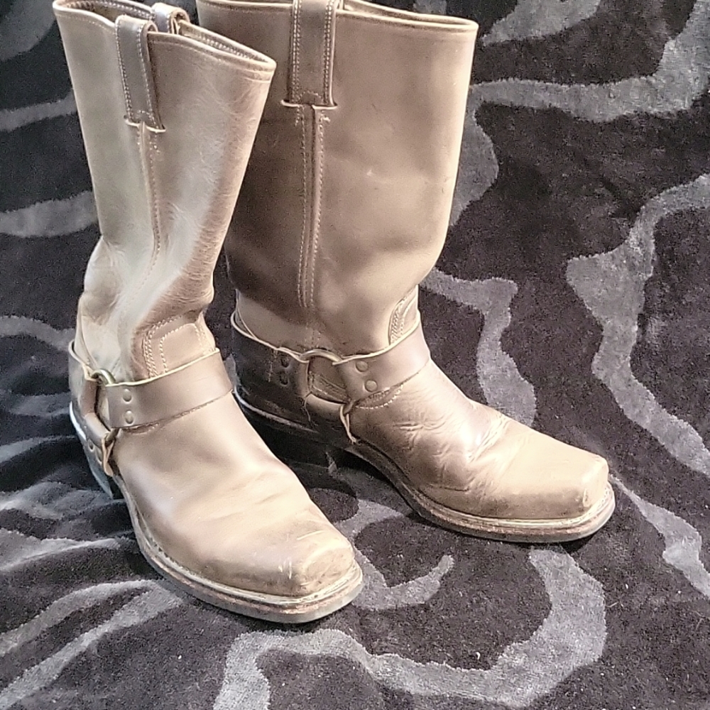 Frye harness boots